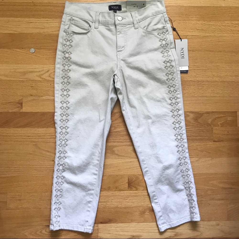 NYDJ cropped pants NWT!